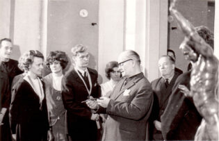 ESM esimese ekspositsiooni avamine 26.11.1971 Foto: ESOM